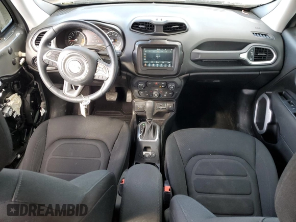 2021 Jeep Renegade 80th Anniversary with VIN ZACNJDBB4MPN24578, listed as a Copart auction lot 45059845 with 16,498 mi miles and Salvage title. Bid and sale history available at DreamBid. Image 8.