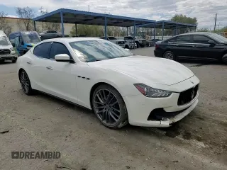 2017 Maserati Ghibli с VIN ZAM57XSA1H1197259, выставлен на аукционе Copart как лот 55272405 с пробегом 37 799 миль миль и Списание • Salvage title. История ставок и продаж доступна на DreamBid. Изображение 13.