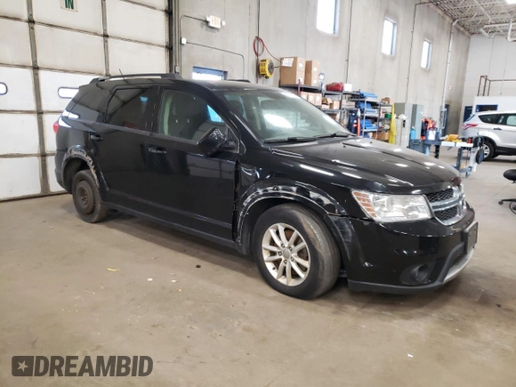 2017 Dodge Journey SXT with VIN 3C4PDDBG8HT592198, listed as a Copart auction lot 55170285 with 168,137 mi miles and Clean title. Bid and sale history available at DreamBid. Image 4.