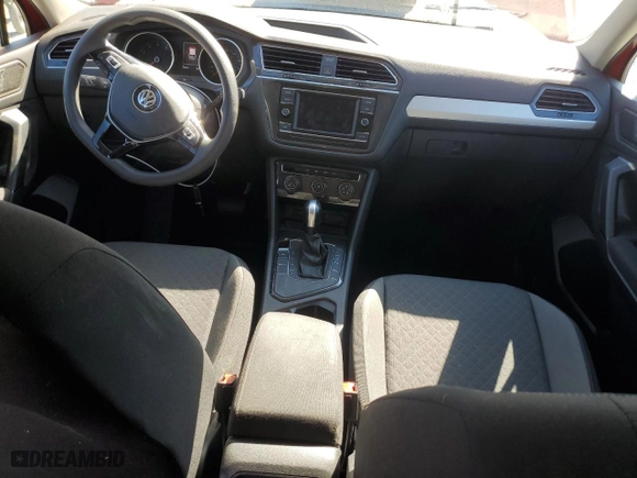 2019 Volkswagen Tiguan S with VIN 3VV1B7AX9KM151990, listed as a Copart auction lot 45568775 with 34,233 mi miles and Salvage Title. Bid and sale history available at carsss.com. Image 8.