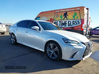 2017 Lexus GS with VIN JTHBZ1BL0HA008079, listed as a IAAI auction lot 41643440 with 79,829 mi miles. Bid and sale history available at carsss.com. Image 1.