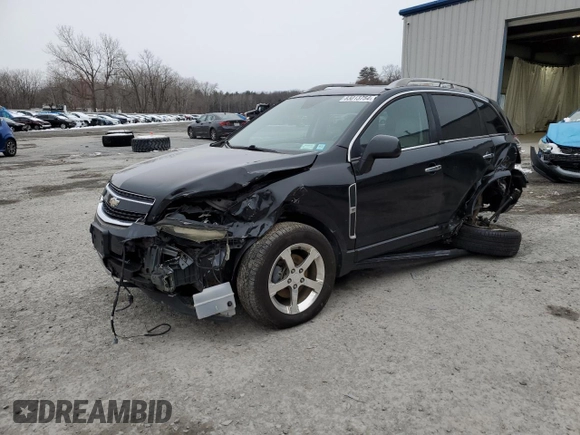 2012 Chevrolet Captiva Sport LTZ with VIN 3GNFL4E5XCS624082, listed as a Copart auction lot 83013754 with 107,037 mi miles and Salvage Title. Bid and sale history available at DreamBid. Image 1.
