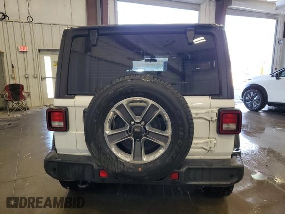 2018 Jeep Wrangler Unlimited Sport S z VIN 1C4HJXDG3JW274310, wystawiony jako Copart lot #53448895 z przebiegiem 112 467 mil mil oraz Szkoda całkowita • Salvage title. Historia ofert i sprzedaży dostępna na DreamBid. Obrazek 6.