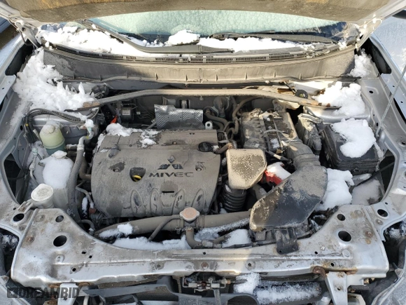 2011 Mitsubishi Outlander ES with VIN JA4AS2AW7BU028851, listed as a Copart auction lot 85541964 with 116,956 mi miles and Salvage Title. Bid and sale history available at carsss.com. Image 11.