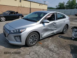 2021 Hyundai Ioniq SE z VIN KMHC75LJ9MU077177, wystawiony jako Copart lot #60105725 z przebiegiem 48 792 mil mil oraz Szkoda całkowita • Salvage title. Historia ofert i sprzedaży dostępna na DreamBid. Obrazek 1.