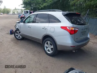 2011 Hyundai Veracruz Limited with VIN KM8NU4CC6BU157885, listed as a IAAI auction lot 42590538 with 145,612 mi miles and . Bid and sale history available at DreamBid. Image 3.