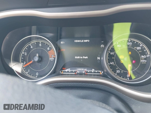 2016 Jeep Cherokee High Altitude with VIN 1C4PJLDB0GW249558, listed as a IAAI auction lot 41851549 with 128,638 mi miles. Bid and sale history available at carsss.com. Image 7.
