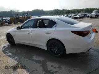 2020 Infiniti Q50 Red Sport 400 с VIN JN1FV7AP4LM630040, выставлен на аукционе Copart как лот 53489304 с пробегом 38 338 миль миль и Списание • Salvage title. История ставок и продаж доступна на DreamBid. Изображение 2.