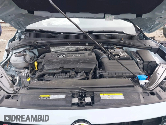 2025 Volkswagen Jetta GLI Autobahn with VIN 3VW1T7BU6SM017581, listed as a IAAI auction lot 41278346 with 4,499 mi miles and . Bid and sale history available at DreamBid. Image 10.