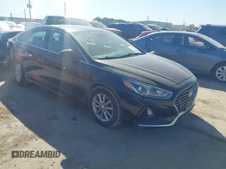 2019 Hyundai Sonata SE with VIN 5NPE24AF5KH818646, listed as a IAAI auction lot 41739823 with 76,361 mi miles. Bid and sale history available at carsss.com. Image 1.