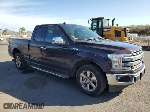 2018 Ford F-150 XL with VIN 1FTEX1C55JKE67113, listed as a Copart auction lot 44633285 with 86,347 mi miles and Salvage Title. Bid and sale history available at carsss.com. Image 4.