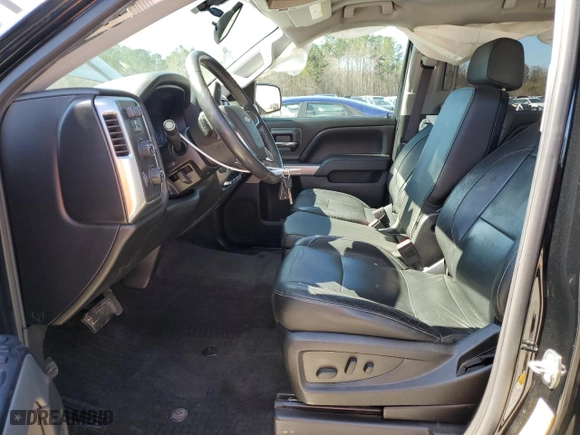 2017 Chevrolet Silverado 1500 LT with VIN 3GCUKREC0HG295398, listed as a Copart auction lot 47658005 with 146,645 mi miles and Salvage Title. Bid and sale history available at carsss.com. Image 7.