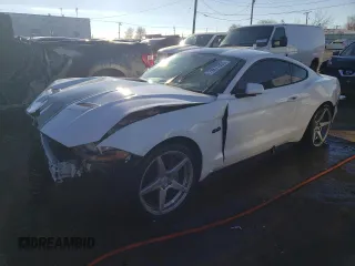 2019 Ford Mustang GT z VIN 1FA6P8CF3K5115062, wystawiony jako Copart lot #87448904 z przebiegiem 31 253 mil mil oraz Szkody całkowita. Historia ofert i sprzedaży dostępna na DreamBid. Obrazek 1.
