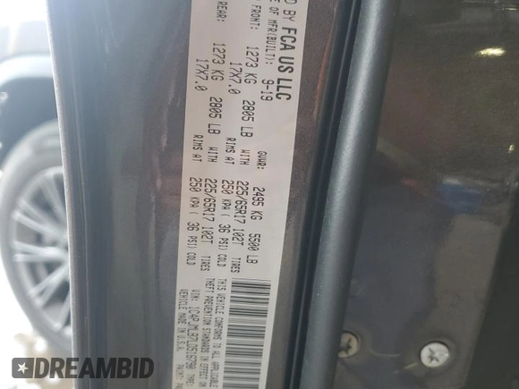 2020 Jeep Cherokee Latitude Plus with VIN 1C4PJMLB7LD516790, listed as a Copart auction lot 64396865 with 67,590 mi miles and Salvage title. Bid and sale history available at DreamBid. Image 13.