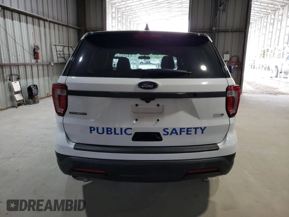 2019 Ford Police Interceptor Utility z VIN 1FM5K8AR5KGA29513, wystawiony jako Copart lot #51935155 z przebiegiem 37 220 mil mil oraz Szkoda całkowita • Salvage title. Historia ofert i sprzedaży dostępna na DreamBid. Obrazek 6.