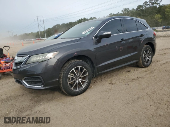 2016 Acura RDX with VIN 5J8TB3H32GL003614, listed as a Copart auction lot 50783455 with 75,162 mi miles and Salvage Title. Bid and sale history available at carsss.com. Image 1.