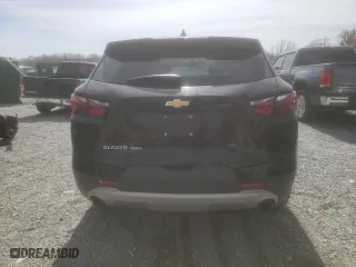 2020 Chevrolet Blazer LT with VIN 3GNKBHRS0LS692383, listed as a Copart auction lot 49887605 with 127,415 mi miles and Salvage Title. Bid and sale history available at carsss.com. Image 6.