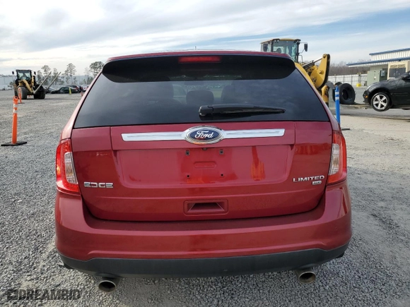 2014 Ford Edge Limited with VIN 2FMDK4KCXEBB74024, listed as a Copart auction lot 44620515 with 205,128 mi miles and Salvage Title. Bid and sale history available at carsss.com. Image 6.
