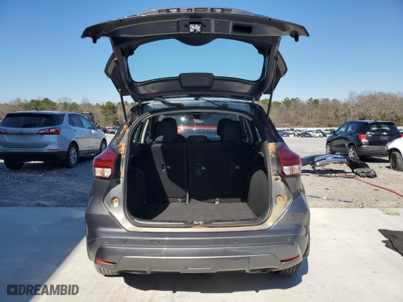 2023 Nissan Kicks S with VIN 3N1CP5BV0PL572474, listed as a Copart auction lot 44983975 with 1,551 mi miles and Salvage Title. Bid and sale history available at carsss.com. Image 6.