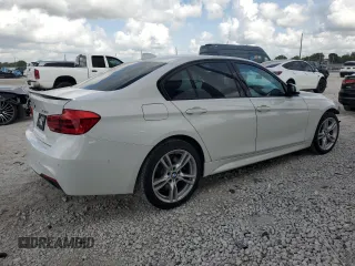 2018 BMW 3 Series 330i xDrive with VIN WBA8D9G59JNU69800, listed as a Copart auction lot 59544345 with 90,645 mi miles and Salvage title. Bid and sale history available at DreamBid. Image 3.