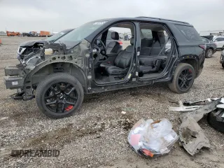 2019 Chevrolet Traverse Premier with VIN 1GNERKKW1KJ116076, listed as a Copart auction lot 51082545 with 0 mi miles and Salvage Title. Bid and sale history available at carsss.com. Image 1.