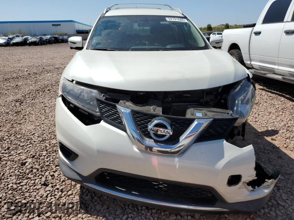 2016 Nissan Rogue SL with VIN 5N1AT2MT7GC922863, listed as a Copart auction lot 52781605 with 55,315 mi miles and Salvage Title. Bid and sale history available at carsss.com. Image 5.