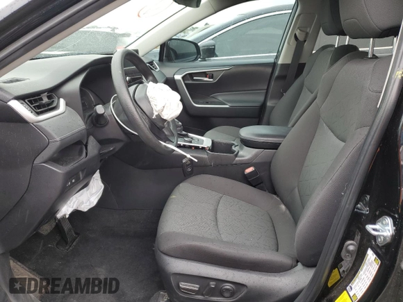 2024 Toyota RAV4 Hybrid LE with VIN 2T3UWRFV7RW200440, listed as a Copart auction lot 55034115 with 56,754 mi miles and Salvage title. Bid and sale history available at DreamBid. Image 7.