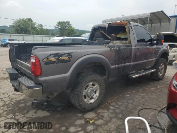 2012 Ford F-350 XL with VIN 1FTRF3B61CEC81287, listed as a Copart auction lot 63963184 with Not Provided miles and Salvage Title. Bid and sale history available at DreamBid. Image 3.