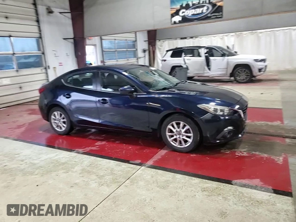 2015 Mazda 3 i Grand Touring with VIN JM1BM1W79F1263677, listed as a Copart auction lot 54048675 with 91,342 mi miles and Salvage Title. Bid and sale history available at DreamBid. Image 13.