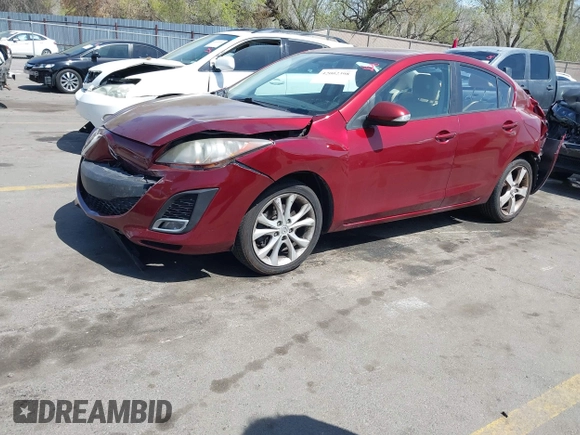 2010 Mazda 3 S Grand Touring with VIN JM1BL1S53A1223031, listed as a IAAI auction lot 42002398 with 161,501 mi miles and . Bid and sale history available at carsss.com. Image 16.