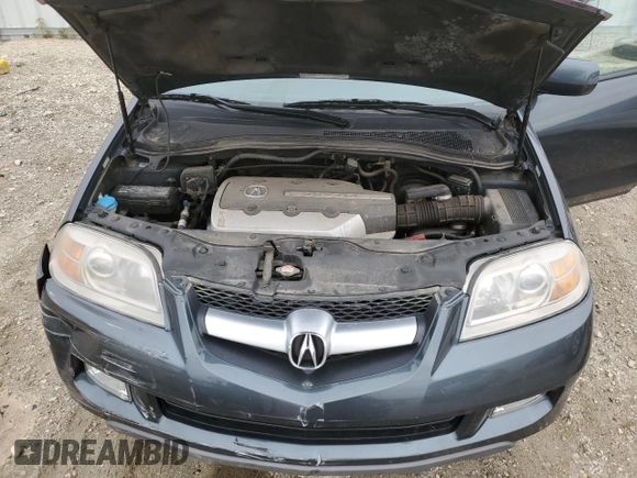 2004 Acura MDX Touring Pkg with VIN 2HNYD18604H000551, listed as a Copart auction lot 73553704 with 247,080 mi miles and Salvage Title. Bid and sale history available at carsss.com. Image 12.