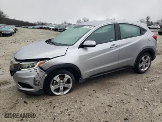 2019 Honda HR-V LX with VIN 3CZRU6H37KM728163, listed as a Copart auction lot 49192965 with 52,508 mi miles and Salvage Title. Bid and sale history available at carsss.com. Image 1.
