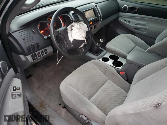 2010 Toyota Tacoma with VIN 5TEUX4EN2AZ726629, listed as a Copart auction lot 85171204 with 123,537 mi miles and Salvage Title. Bid and sale history available at carsss.com. Image 8.