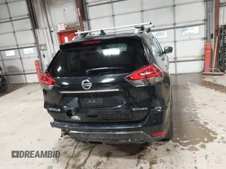 2017 Nissan Rogue SV with VIN KNMAT2MV1HP524175, listed as a IAAI auction lot 41931621 with 139,730 mi miles and . Bid and sale history available at carsss.com. Image 16.