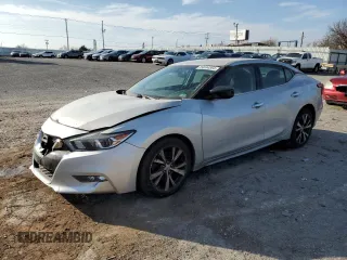 2017 Nissan Maxima SV with VIN 1N4AA6AP2HC379857, listed as a Copart auction lot 84594564 with 121,408 mi miles and Salvage Title. Bid and sale history available at carsss.com. Image 1.