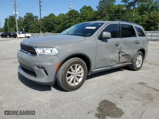 2022 Dodge Durango SXT with VIN 1C4RDHAG9NC102926, listed as a Copart auction lot 59113514 with 39,415 mi miles and Salvage Title. Bid and sale history available at carsss.com. Image 1.