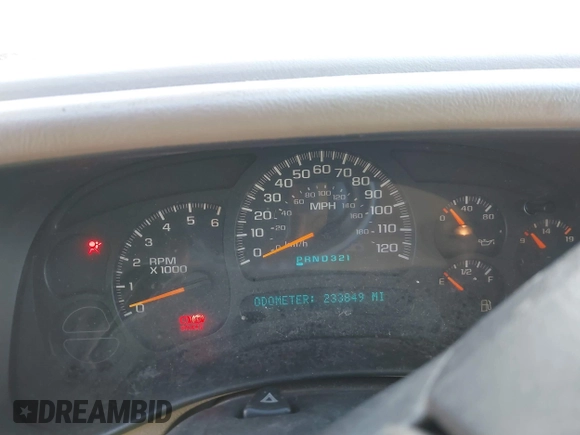 2003 Chevrolet Suburban LT z VIN 1GNFK16ZX3J197314, wystawiony jako IAAI lot #41771819 z przebiegiem 233 849 mil mil oraz . Historia ofert i sprzedaży dostępna na DreamBid. Obrazek 7.