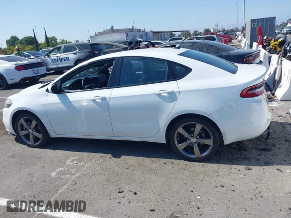 2016 Dodge Dart GT with VIN 1C3CDFEB1GD728240, listed as a IAAI auction lot 42625058 with 104,423 mi miles and . Bid and sale history available at DreamBid. Image 14.