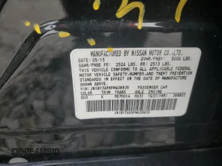 2015 Infiniti Q50 Sport with VIN JN1BV7AR5FM408935, listed as a Copart auction lot 51476815 with 111,372 mi miles and Salvage title. Bid and sale history available at DreamBid. Image 12.