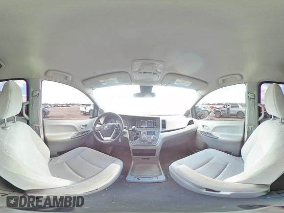 2019 Toyota Sienna L with VIN 5TDZZ3DC8KS006907, listed as a Copart auction lot 70310274 with 73,234 mi miles and Salvage Title. Bid and sale history available at carsss.com. Image 14.