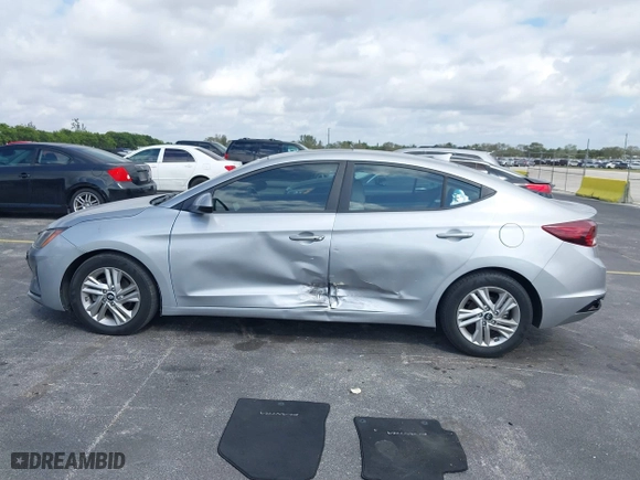 2020 Hyundai Elantra Value Edition with VIN 5NPD84LF4LH605227, listed as a IAAI auction lot 41536543 with 54,519 mi miles. Bid and sale history available at carsss.com. Image 14.