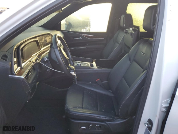 2022 Cadillac Escalade Luxury with VIN 1GYS4AKL8NR109314, listed as a Copart auction lot 77625024 with 0 mi miles and Non Repairable. Bid and sale history available at carsss.com. Image 7.