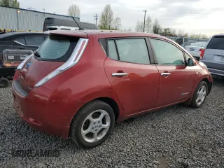 2011 Nissan LEAF SL-e with VIN JN1AZ0CP2BT005806, listed as a Copart auction lot 51286525 with 66,829 mi miles and Clean Title. Bid and sale history available at carsss.com. Image 3.
