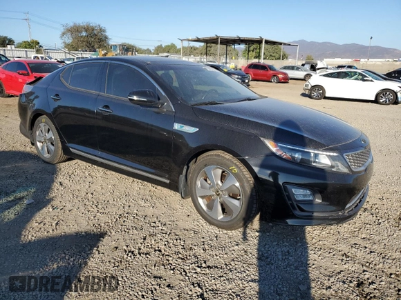2014 Kia Optima Hybrid EX with VIN KNAGN4AD0E5068363, listed as a Copart auction lot 75881804 with 60,862 mi miles and Salvage Title. Bid and sale history available at carsss.com. Image 4.