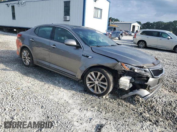 2014 Kia Optima SXL Turbo with VIN 5XXGR4A66EG278566, listed as a Copart auction lot 63032065 with 108,243 mi miles and Salvage title. Bid and sale history available at DreamBid. Image 4.