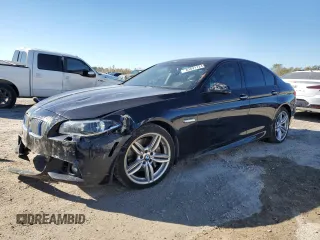 2015 BMW 5 Series 550i z VIN WBAKN9C51FD961128, wystawiony jako Copart lot #83691724 z przebiegiem 87 319 mil mil oraz Szkoda całkowita • Salvage title. Historia ofert i sprzedaży dostępna na DreamBid. Obrazek 1.