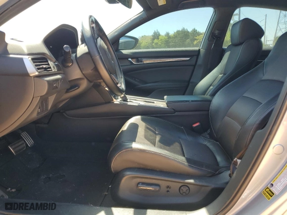 2018 Honda Accord Sedan Sport 1.5T with VIN 1HGCV1F30JA245013, listed as a Copart auction lot 53562735 with 0 mi miles and Salvage Title. Bid and sale history available at carsss.com. Image 7.