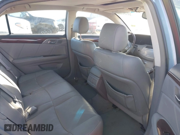 2008 Toyota Avalon XL with VIN 4T1BK36B68U288071, listed as a IAAI auction lot 41413332 with 199,438 mi miles and . Bid and sale history available at DreamBid. Image 8.