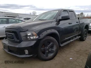 2017 Ram 1500 Express with VIN 1C6RR7FT1HS588974, listed as a Copart auction lot 48034835 with 135,358 mi miles and Salvage Title. Bid and sale history available at carsss.com. Image 1.
