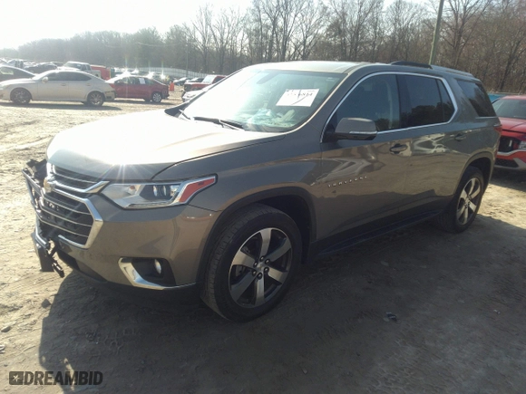 2018 Chevrolet Traverse LT Leather with VIN 1GNERHKW2JJ188454, listed as a IAAI auction lot 41536814 with 87,220 mi miles. Bid and sale history available at carsss.com. Image 17.